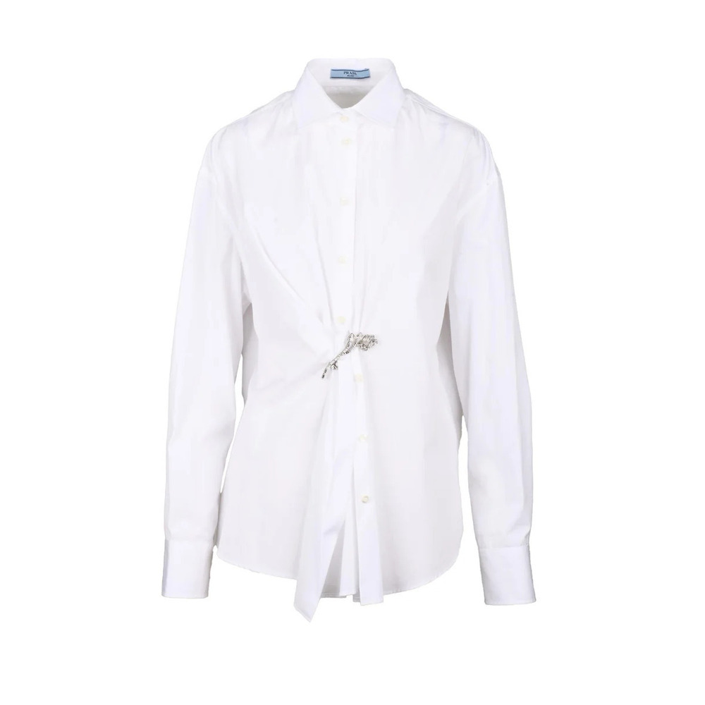 PRADA Oversized Shirt Cotton - White